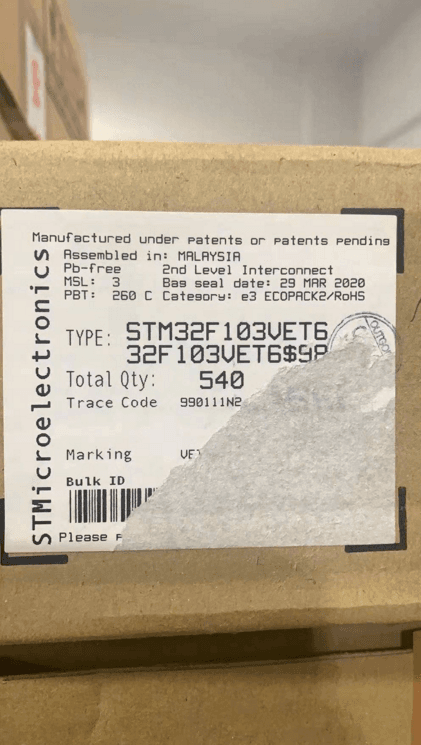 STM32F103VET6 electronic component